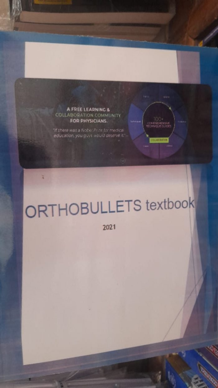 Orthobullets textbook 2021 Edition